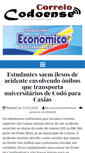 Mobile Screenshot of correiocodoense.com.br